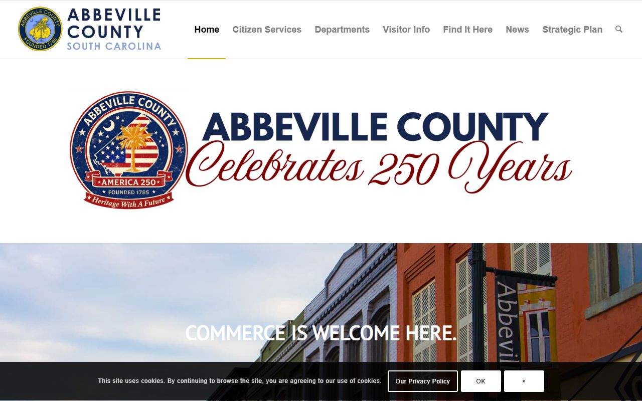 Abbeville County probate court records on the Abbeville County official website