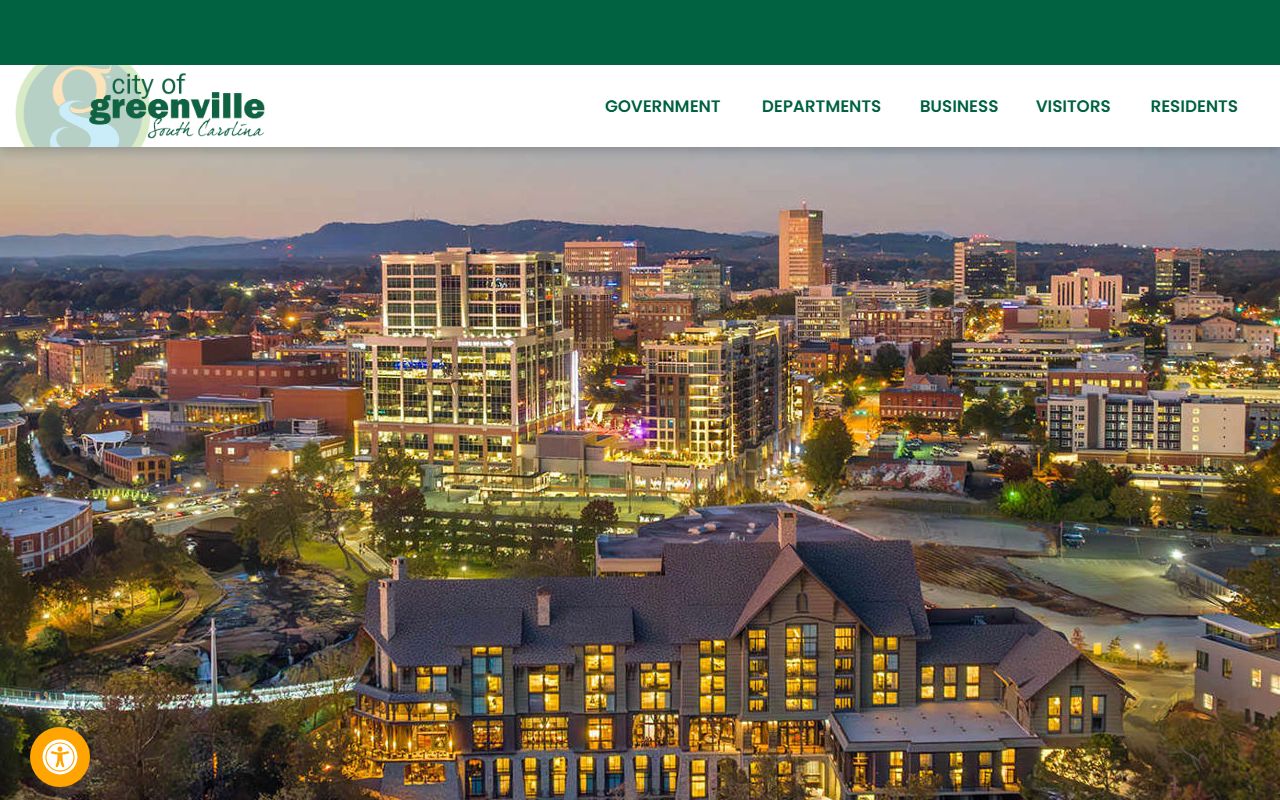 City of Greenville in Greenville County where probate court records govern estate administration for city and county residents